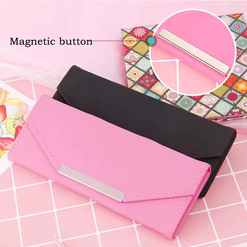 Tweezers Storage Leather Bag Eyelashes Extension Tweezers Storage Box Portable Organizer Case Lashes Accessories Makeup Tools