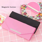 Tweezers Storage Leather Bag Eyelashes Extension Tweezers Storage Box Portable Organizer Case Lashes Accessories Makeup Tools