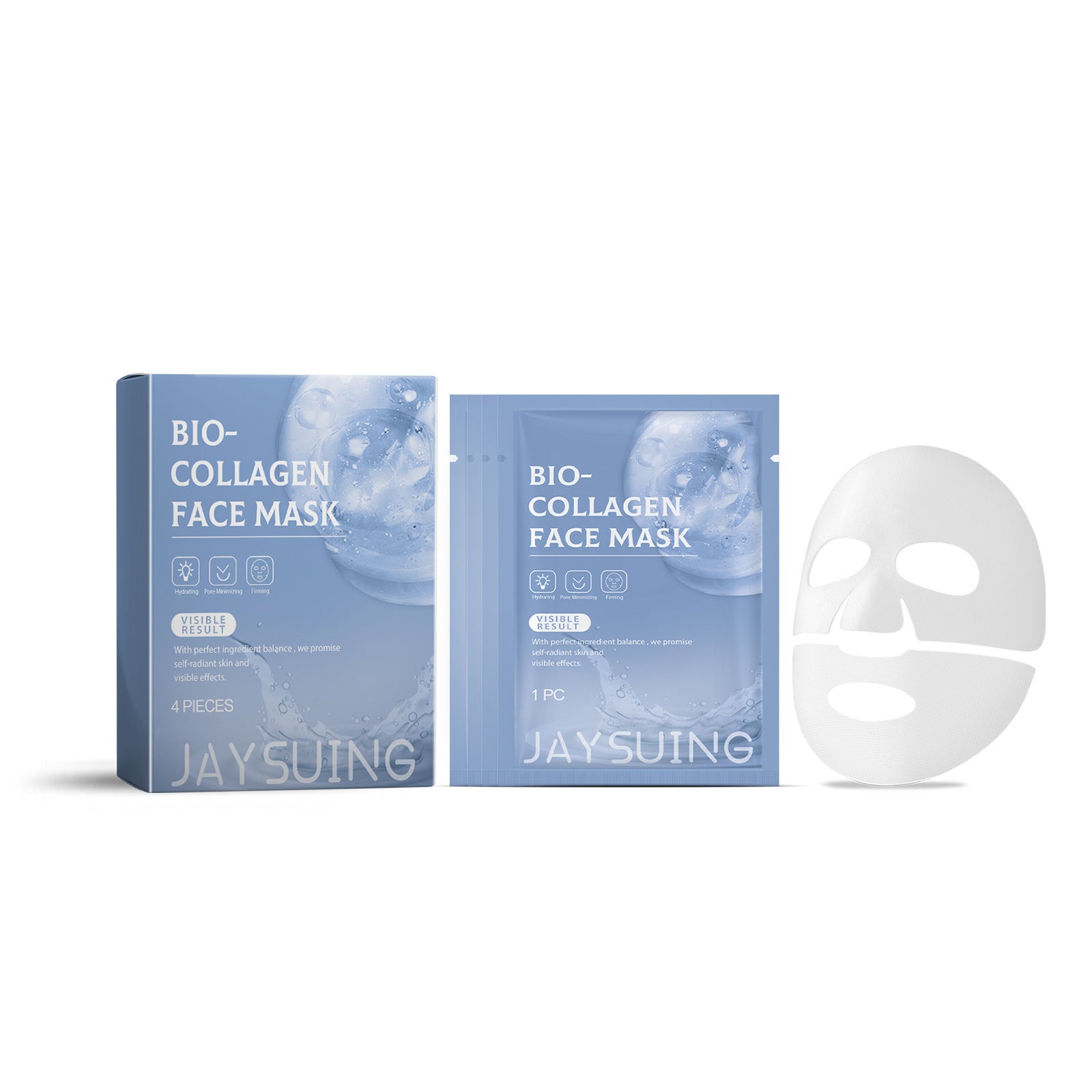 Collagen Facial Sheet Mask - Deep Hydration & Anti-Aging