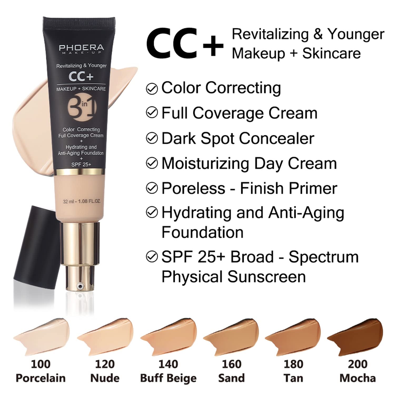 Mushroom Head Air Cushion CC Cream Natural Foundation