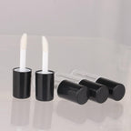 52Pcs Empty Black 0.8Ml Mini Lip Gloss Tubes Sample Size Lipgloss Containers for Sample Sack Lip Oil DIY