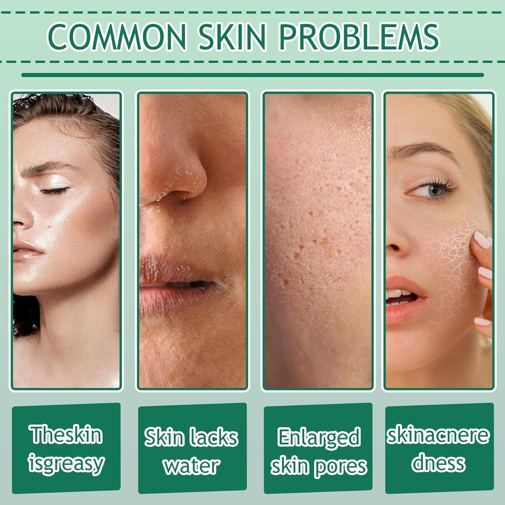 Avocado Skin Care Set,Facial Kit with Facial Cleanser,Toner,Eye Cream,Face Serum,Facial Serum,Face Cream,Lotion & 3PCS Face , Skincare Kit for Women (9PCS)