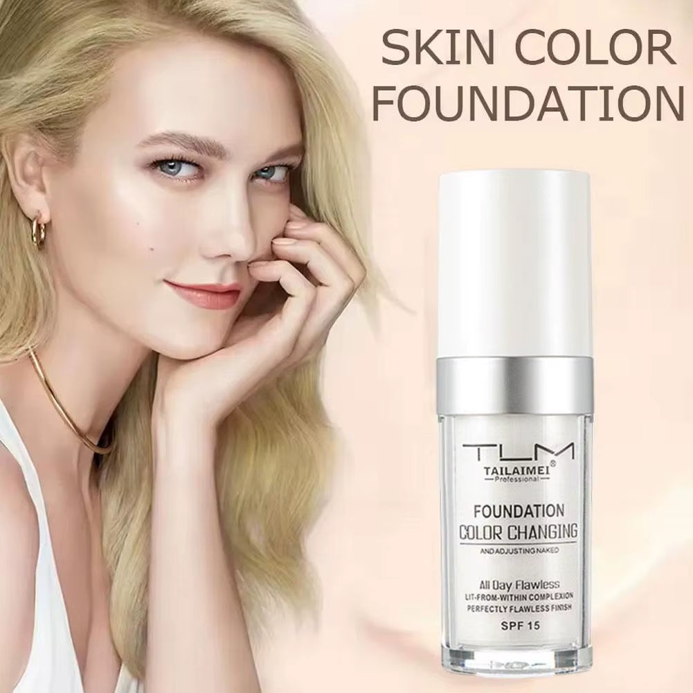Foundation Color Changing Makeup Base Nude Face 30Ml