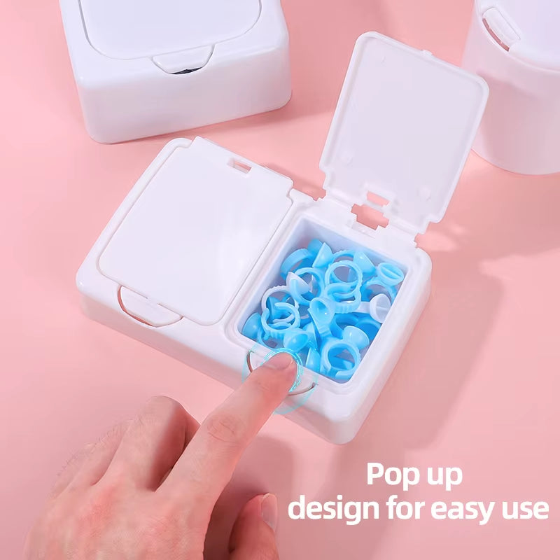 1/3Pcs Lash Extension Tool Storage Box Eyelash Extension Supplies Empty Storage Case Lashes Accessories Organizer Makeup Tools