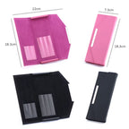 Tweezers Storage Leather Bag Eyelashes Extension Tweezers Storage Box Portable Organizer Case Lashes Accessories Makeup Tools