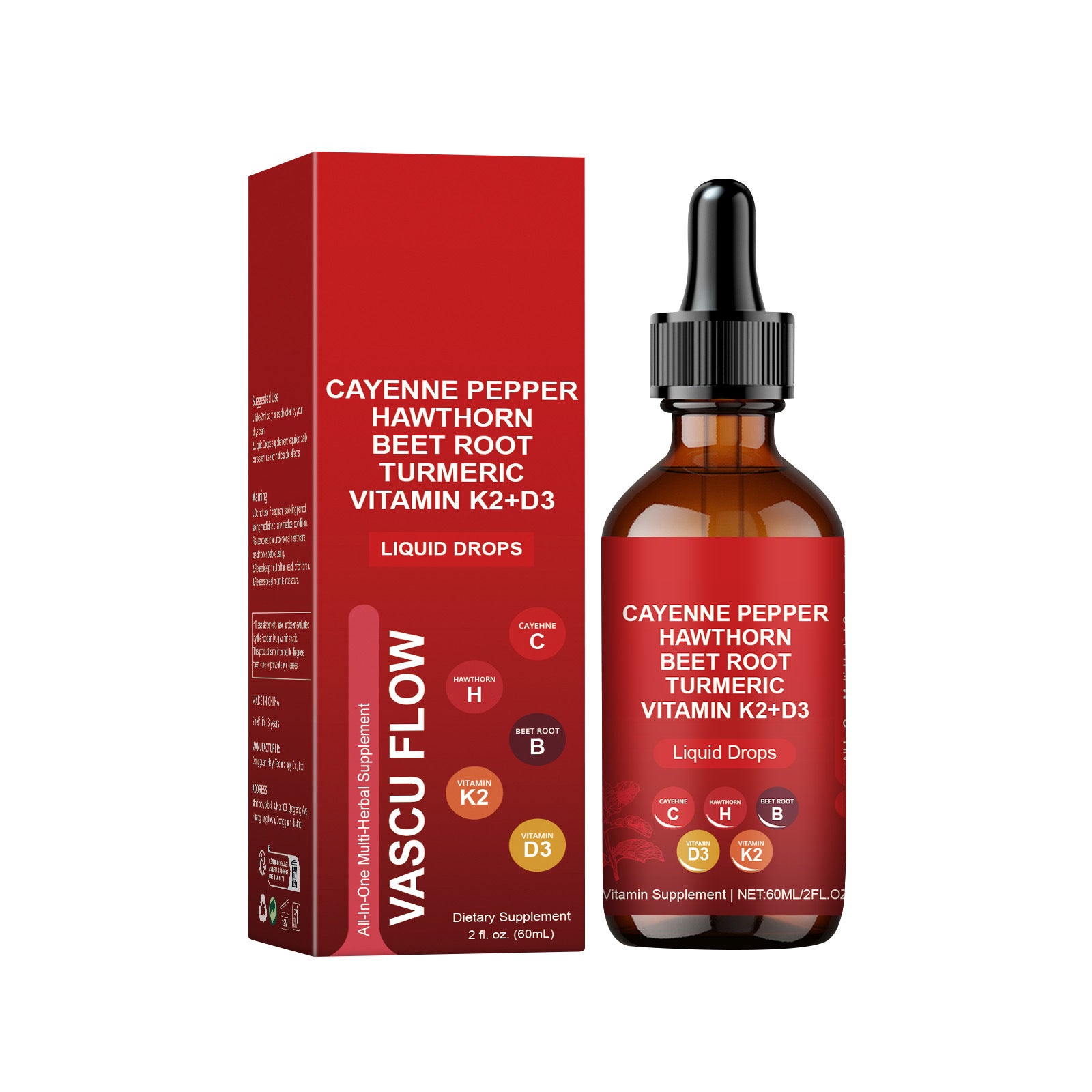 Non-Standard Pepper Lifting Eye Drops 60ml – Vitality Boost, Relieve Fatigue & Dark Circles