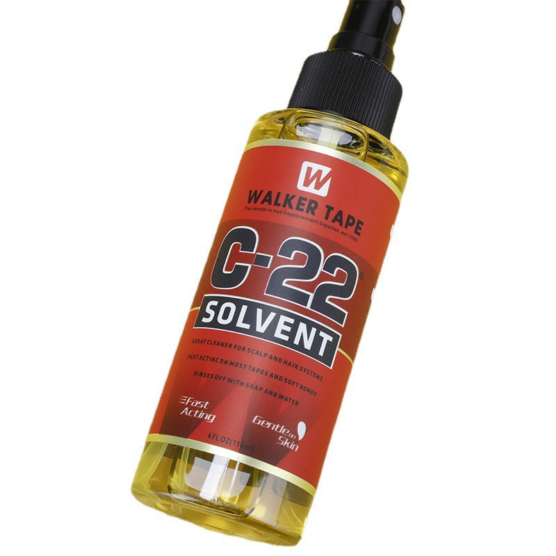 Wig Adhesive Remover Spray (118ml) – C-22 Lace Wig Glue & Tape Solvent for Safe Makeup & Residue Removal