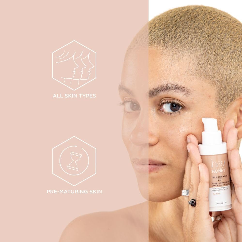 Active Moisturizing Color Correcting Cream with Honey & Propolis 