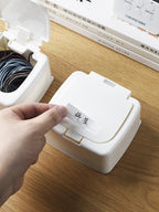 Lash Extension Tool Desktop Drawer Organizer with Labels – Multi-Layer Makeup & Office Storage Box