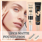 2PCS Full Coverage Concealer Foundation Set