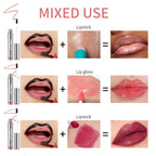 4 Colors Peel off Lip Liner Waterproof Long Lasting Lipliner Pencil Moisturising Lips Gloss Tattoo Lipgloss Lipsticks