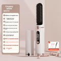 Cordless LCD Hair Straightening Comb with Negative Ion Technology
