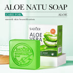 Aloe Vera Cleansing Soap - Natural Moisturizing Face & Body Bar 100g