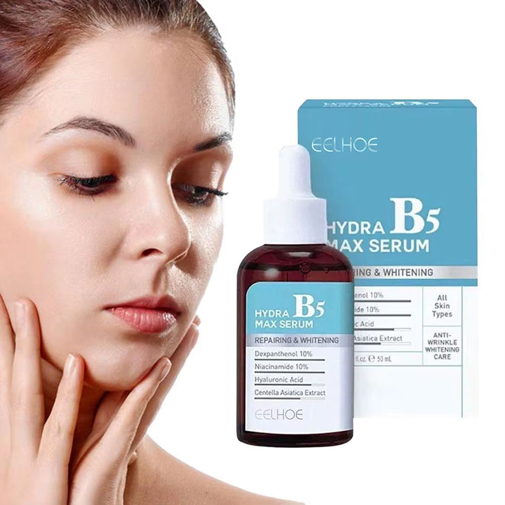 50Ml B5 Serum for Face Daily Face Moisturizer for Women Brightening, Hydrating Skin Even Skin Tone B5 Whitening Essence Skincare