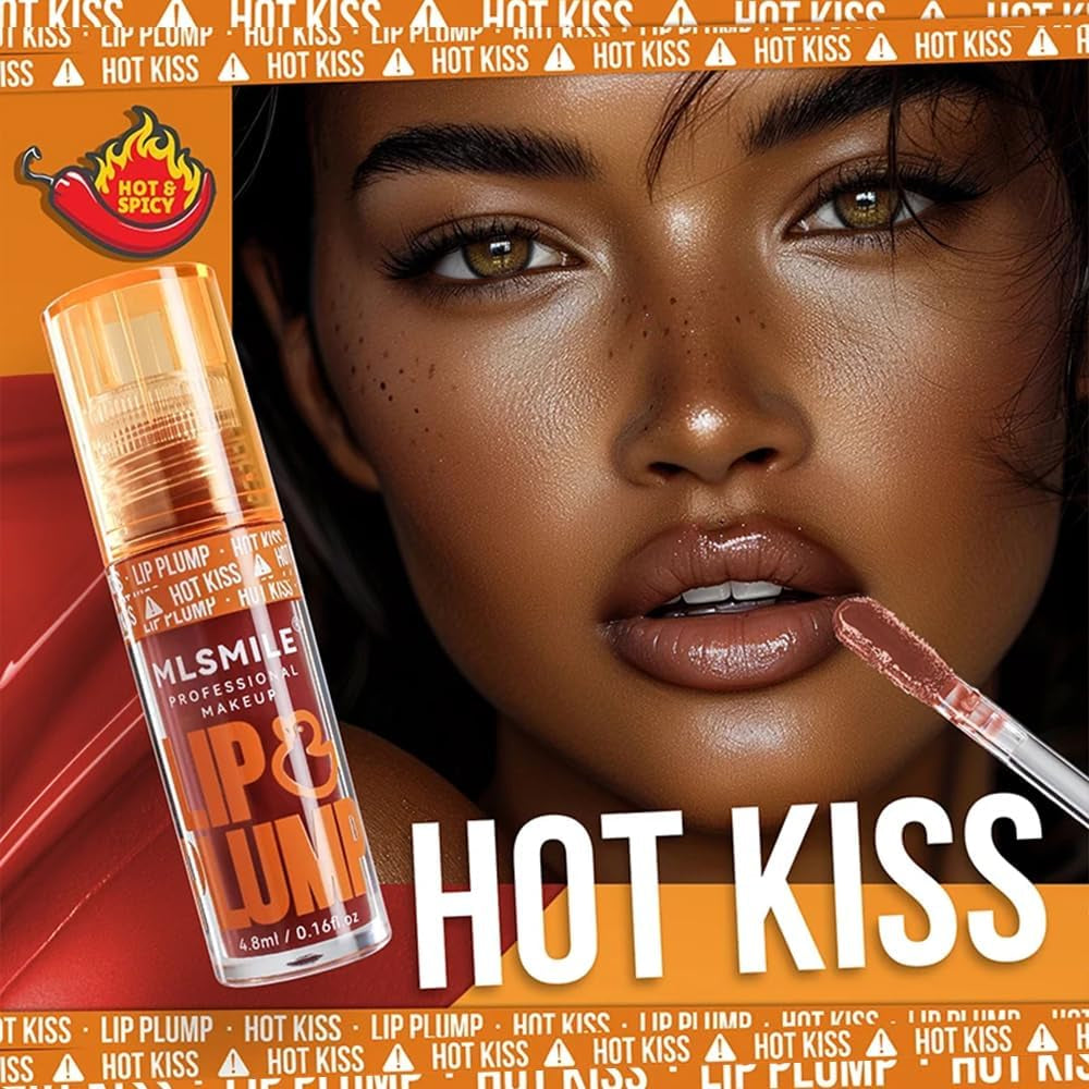 6 Colors Duck Lip Plumper Gloss, Glitter Shine Primer Lip Tint Korean Clear Plumping Lip Gloss, High Pigment No Sticky Sexy Lip Gloss, Lip Plumper Gloss Make Lips Fuller