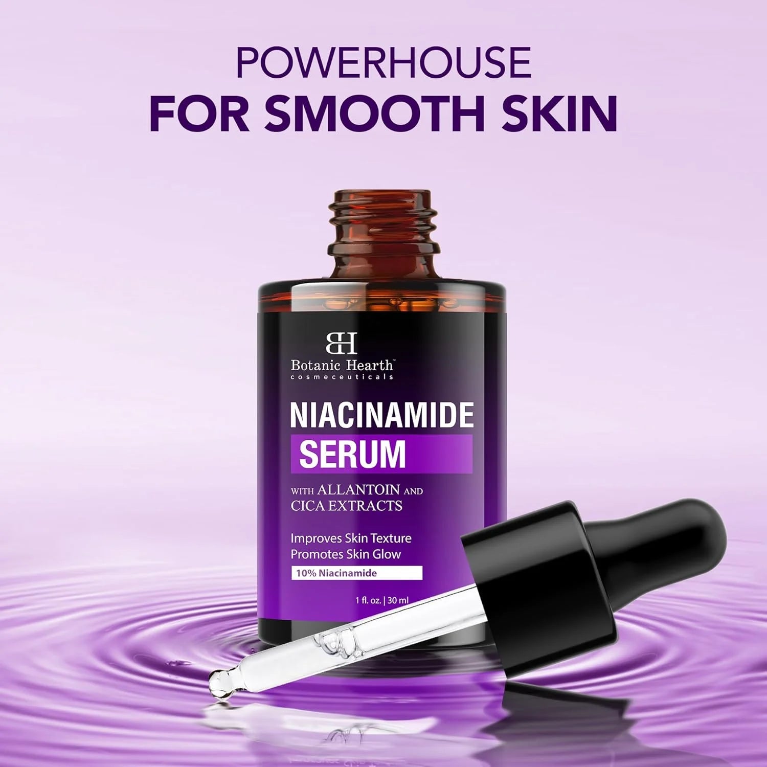 10% Niacinamide Face Serum with Allantoin, Zinc PCA, Cica & Hyaluronic Acid