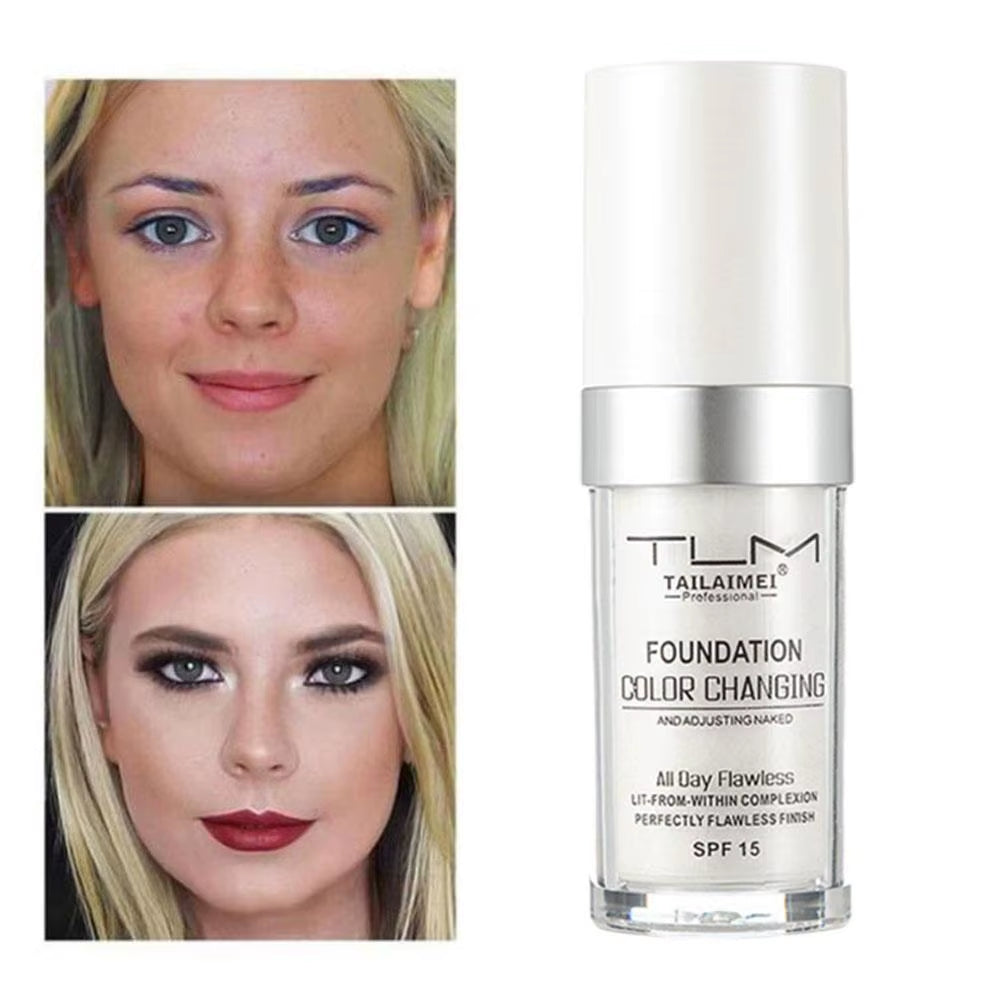 Foundation Color Changing Makeup Base Nude Face 30Ml