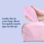 Glide Thru Detangling Brush for Natural, Curly, Straight, Wet or Dry Hair - Gentle Detangler Brush Styling Tool for , Kids, Toddlers and Little Girls - 7.5 X 3 In, Pink