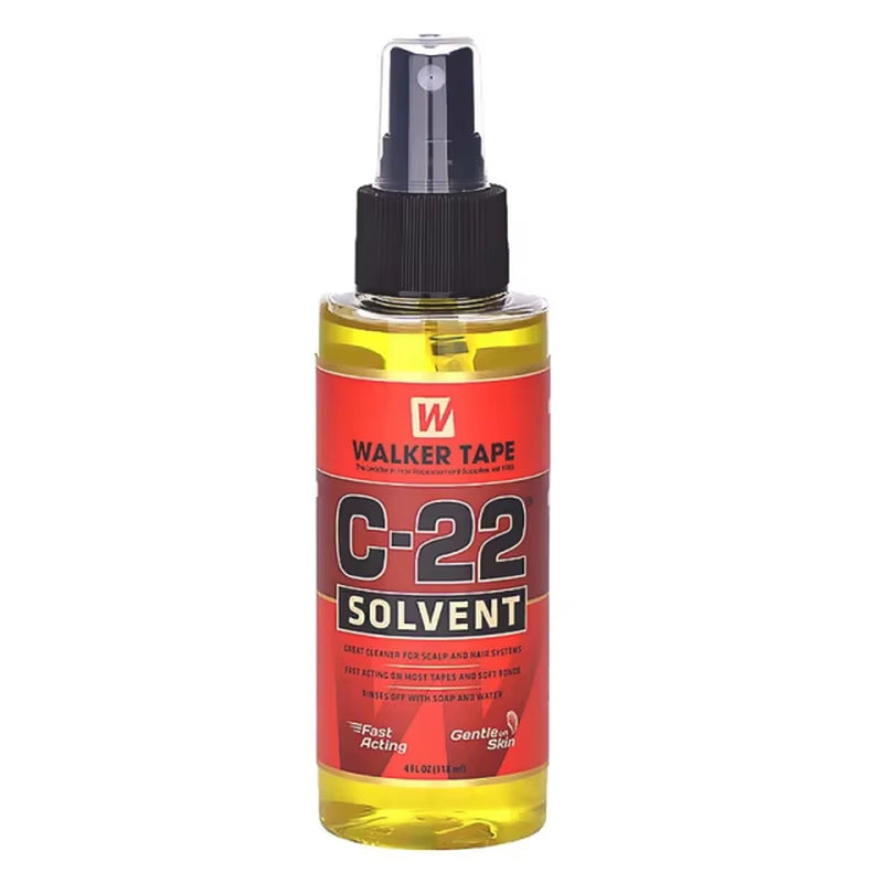 C-22 Adhesive Solvent Remover Spray for Lace Wigs Walker Tape Double Sided Adhesive Tape Extension Remover Spray 4OZ