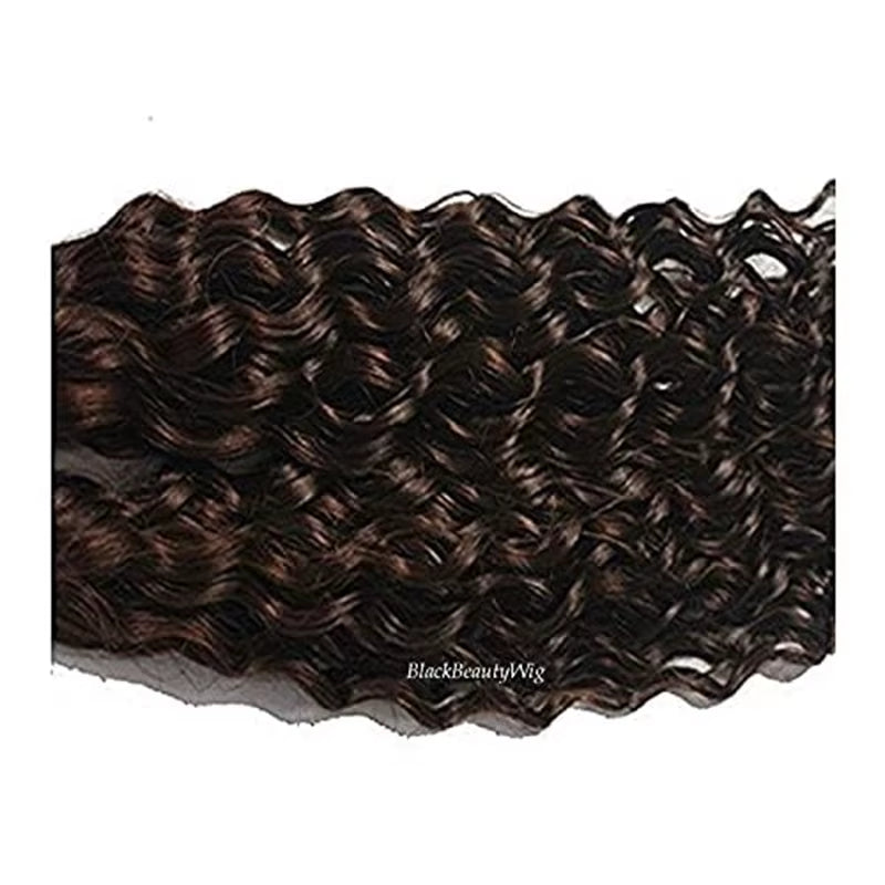Deep Curly Micro Loop Ring Human Hair Extension Pre Bonded Brazilian Remy Hair Micro Beads Microlink Hair 100G 100Strands